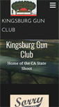 Mobile Screenshot of kingsburggunclub.org